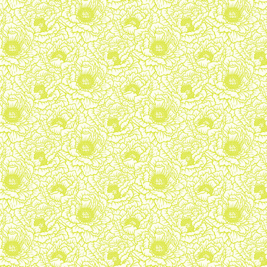 Full Bloom - Peony in Cream - Heather Bailey - 91093-50 - Half Yard