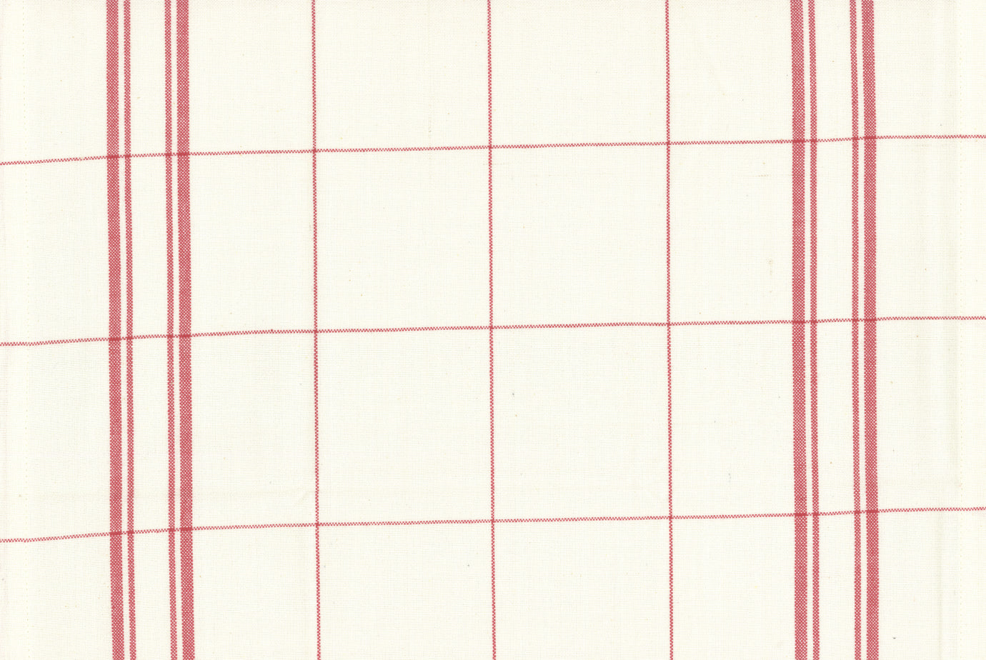 Moda Toweling - Red Plaid - 16" Toweling - 920 113 - Half Yard