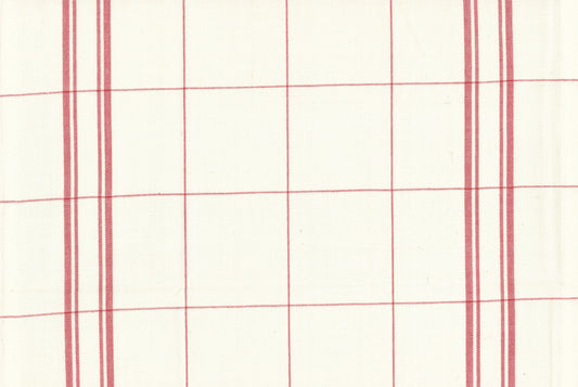 Moda Toweling - Red Plaid - 16" Toweling - 920 113 - Half Yard