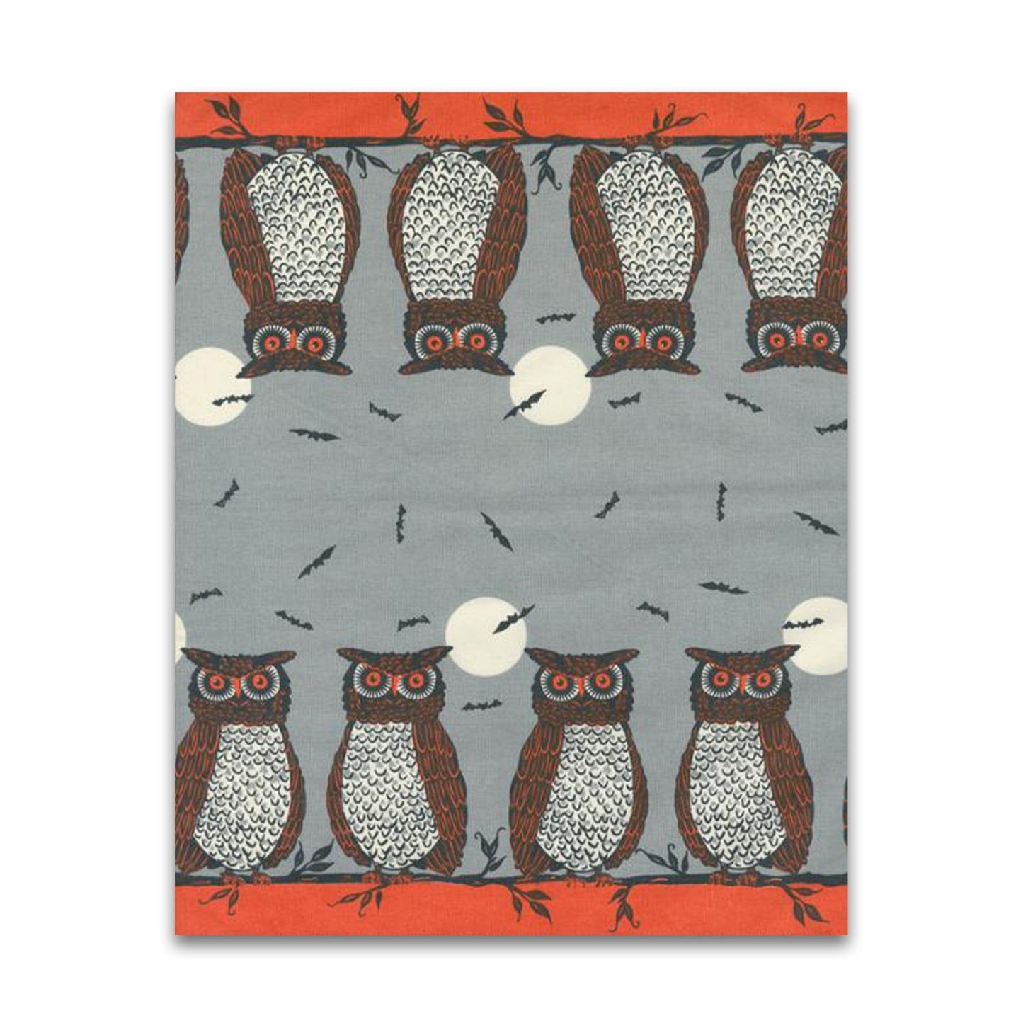 PREORDER - Classic Retro Holiday -  Whoot Whoo Owls - 16" Toweling - 920 312 - Half Yard