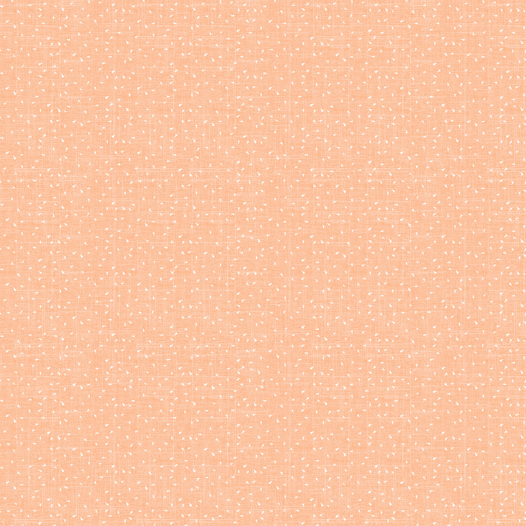 Triangles in Coral quilting fabric, part of the Stash fabric collection by Ghazal Razavi  (SKU: 92024-56)