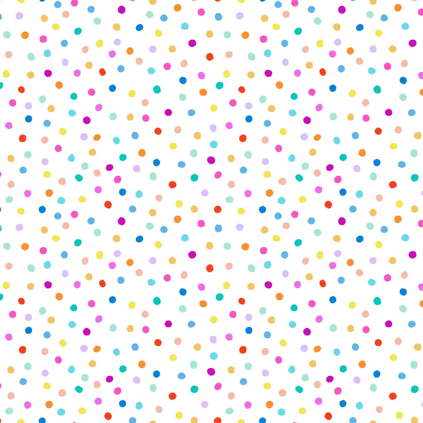 Dovetail - Pompoms in White Multi - 92027-10 - Half Yard