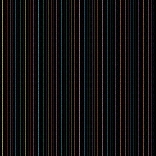 Dusk - Stripe in Black Multi - Ghazal Razavi - 92043-99