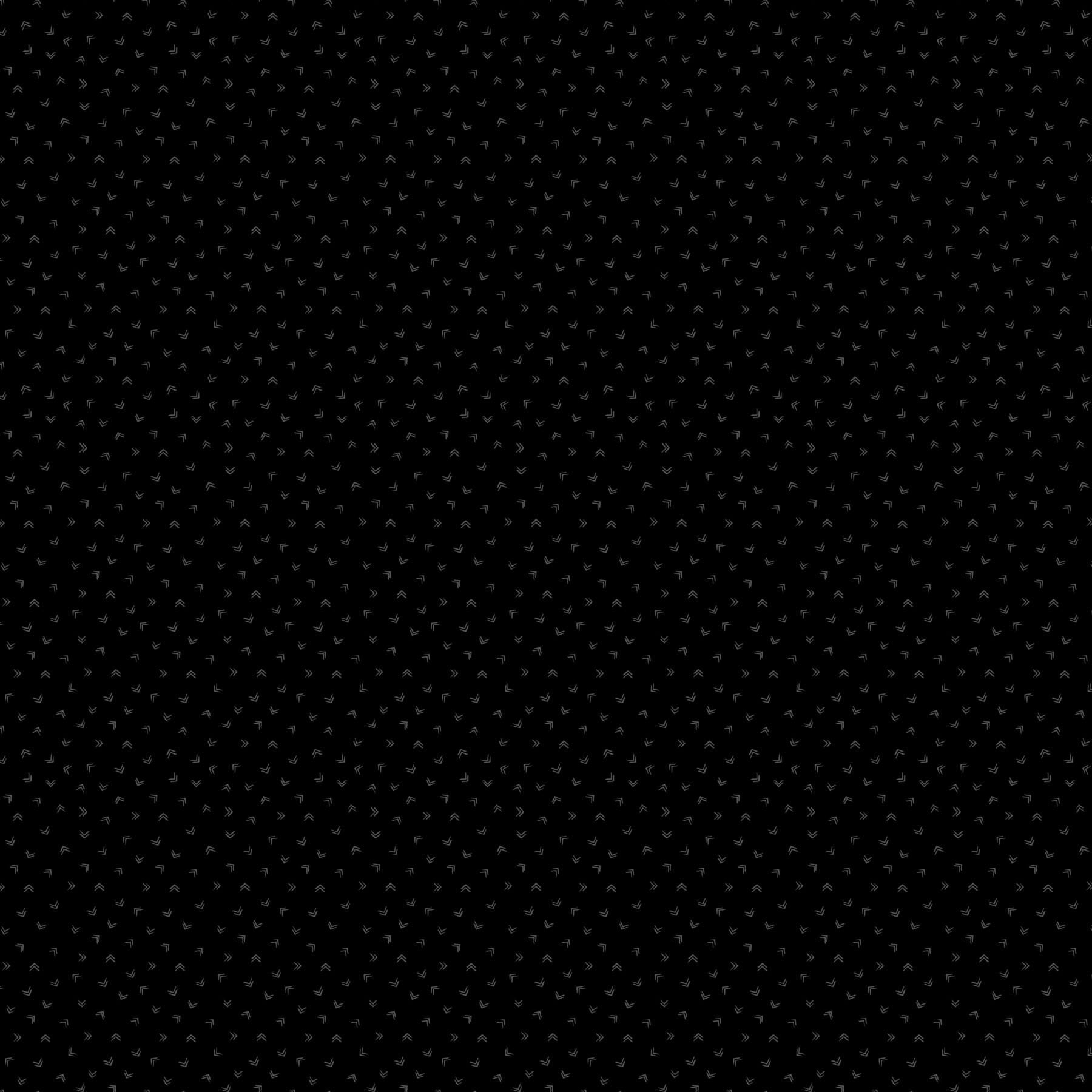 Arrows in Black Gray quilting fabric, part of the Dusk fabric collection by Ghazal Razavi (SKU: 92049-99)