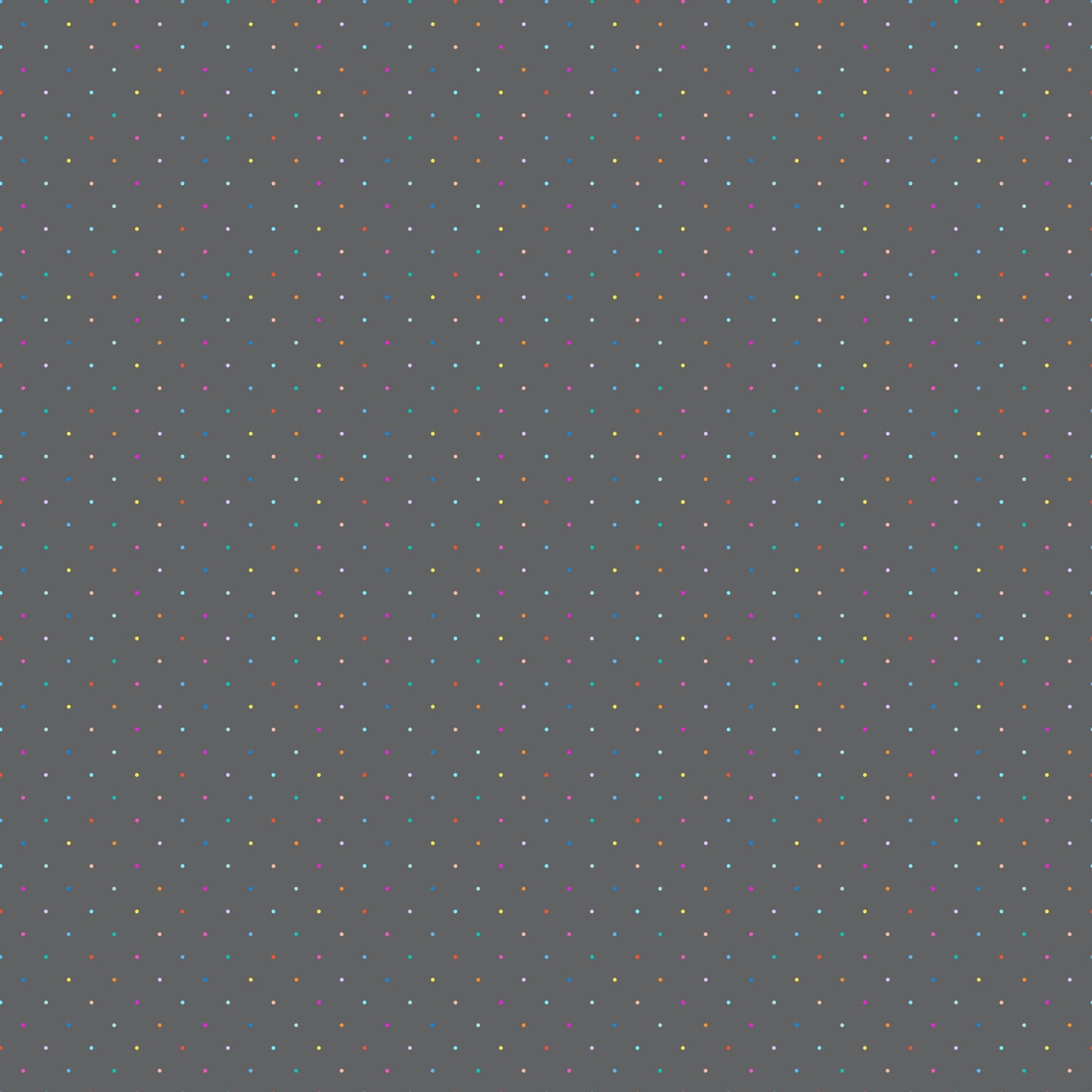 A closeup shot of the quilting fabric pattern called Ditsy Dots, designed by Ghazal Razavi. The SKU is 92091-95.