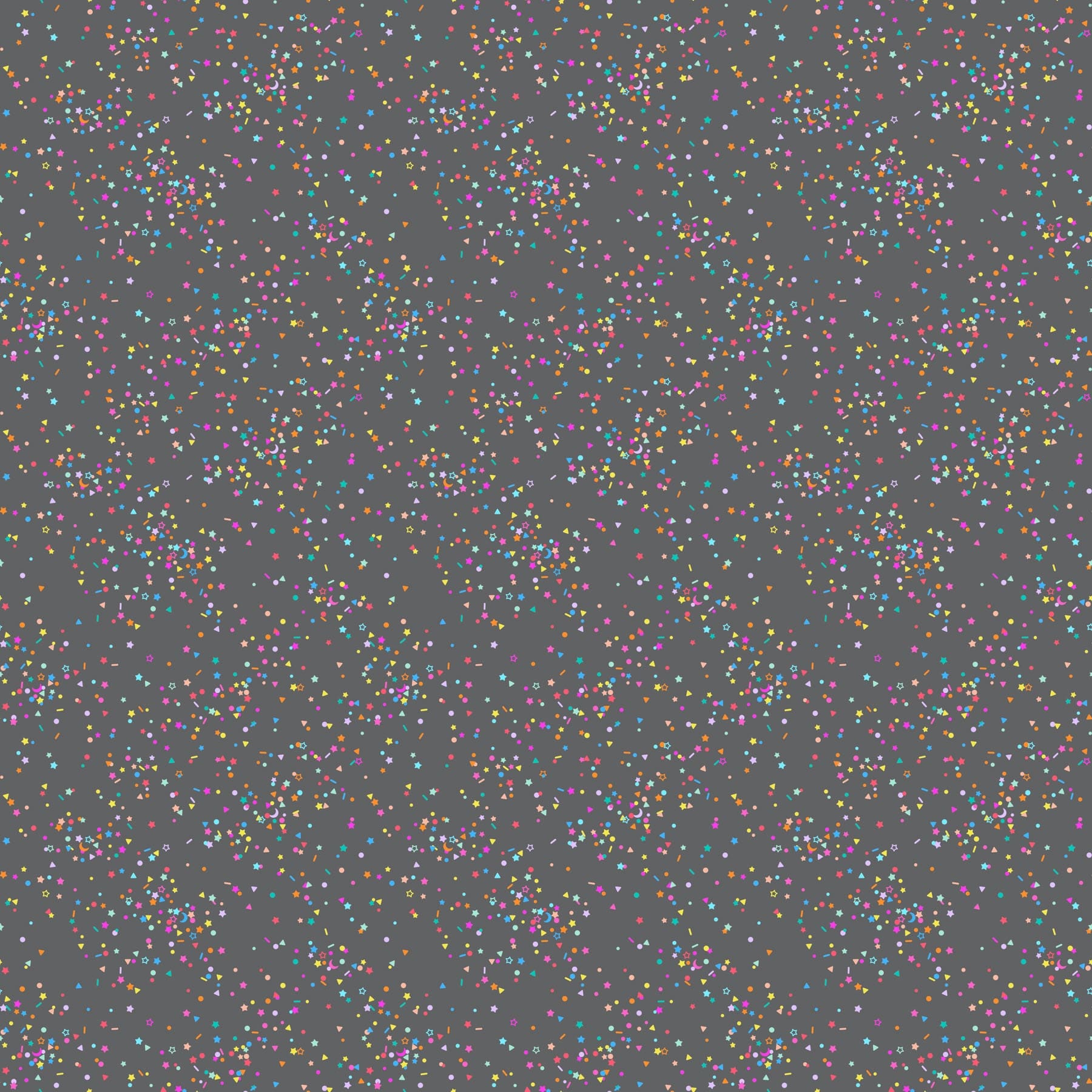 A closeup shot of the quilting fabric patterns called Sprinkles, designed by Ghazal Razavi. The SKU is 92093-95.