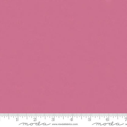 Cotton quilting fabric pattern called 'English Rose'. Part of the 'Bella Solids' fabric collection. Designed by Moda for fabric company Moda. SKU: 9900 452. 44-45 inch width.