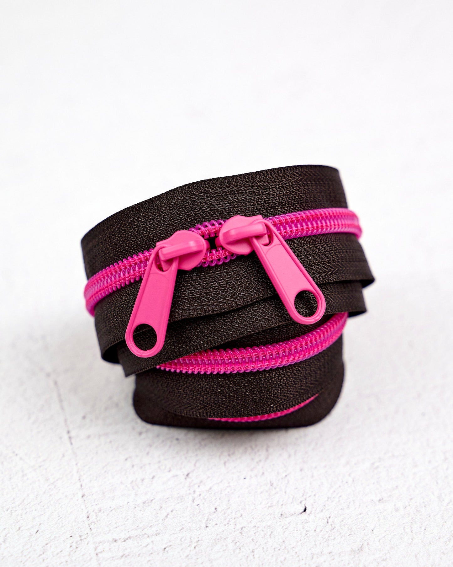 Neon Rose - Handbag Zipper - Renaissance Ribbons