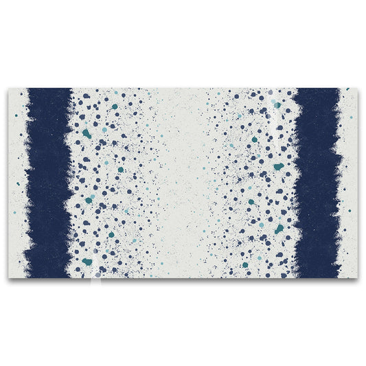 Cotton quilting fabric pattern called 'Mess in Beneath'. Part of the 'Fabrics from the Basement' fabric collection. Designed by Giucy Giuce for fabric company Andover Fabrics. SKU: A-455-B. 44-45 inch width.