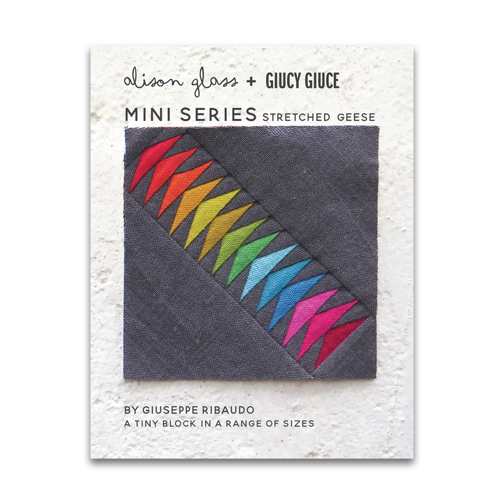 Mini Series - Stretched Geese | Season 1 - Paper Pattern - Block Pattern