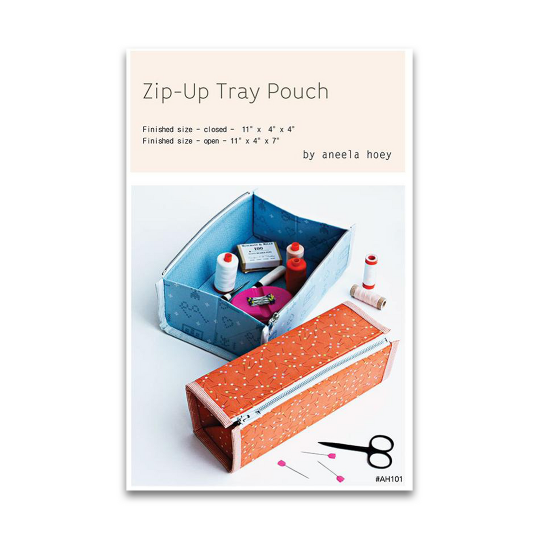 Zip Up Tray - Sewing Pattern - Aneela Hoey - Paper Pattern