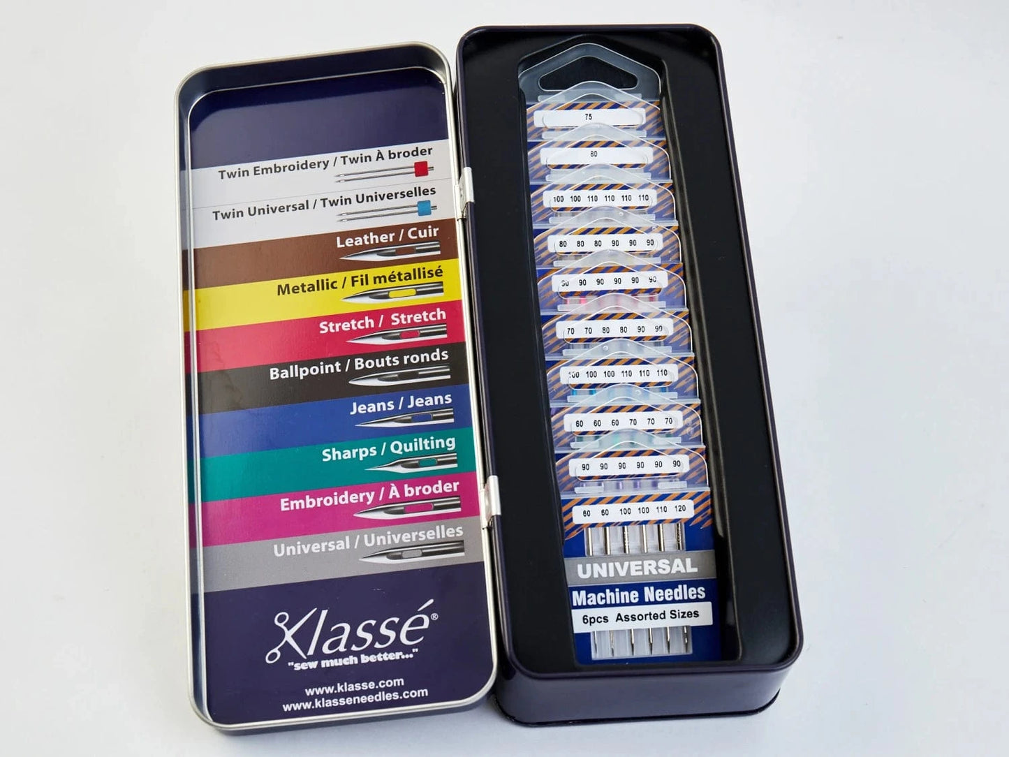 Klasse Needle Variety Tin 10pks