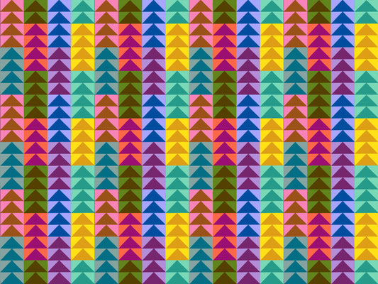 Schoolhouse quilting fabric, part of the Piecework fabric collection by Anna Maria Textiles (SKU: AMT110-23L)