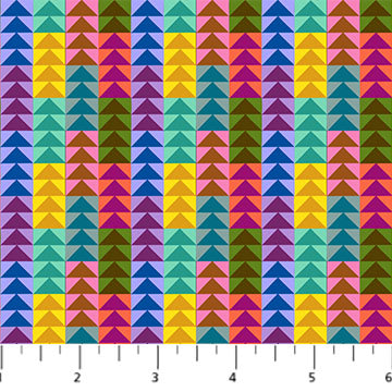 Cotton quilting fabric pattern called 'Anna Maria Textiles'. Part of the 'PieceWORK' fabric collection. Designed by Anna Maria Parry for fabric company Anna Maria Textiles. SKU: AMT110-23L. 44-45 inch width.