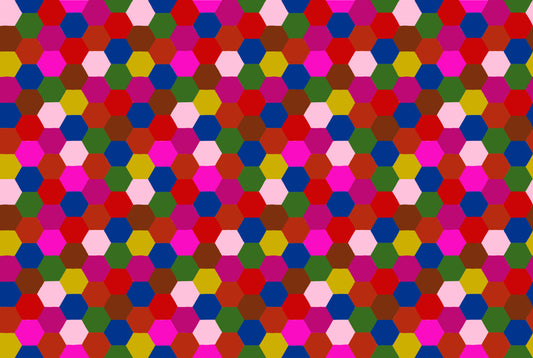 Eccentric quilting fabric, part of the Piecework fabric collection by Anna Maria Textiles (SKU: AMT111-28L)