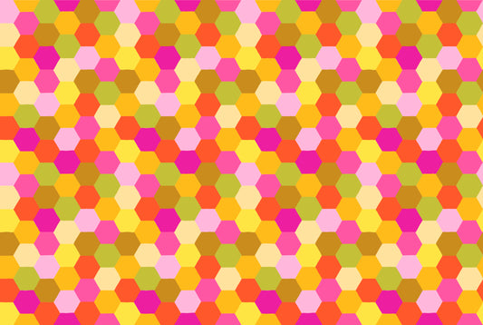Citrus quilting fabric, part of the Piecework fabric collection by Anna Maria Textiles (SKU: AMT111-52C)