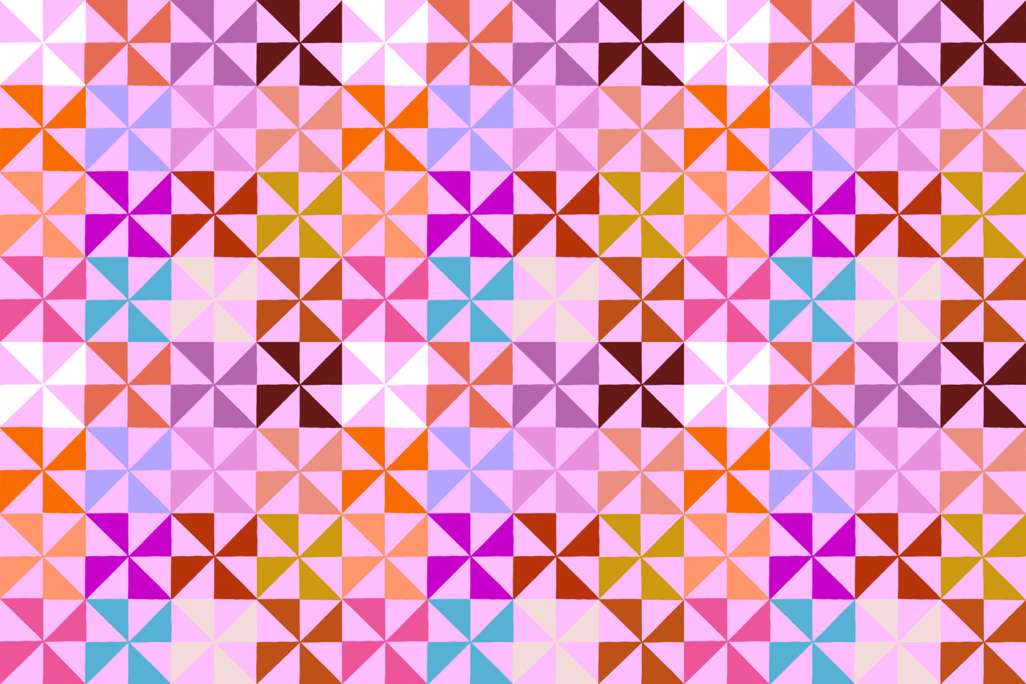 Playroom quilting fabric, part of the Piecework fabric collection by Anna Maria Textiles (SKU: AMT113-20V)