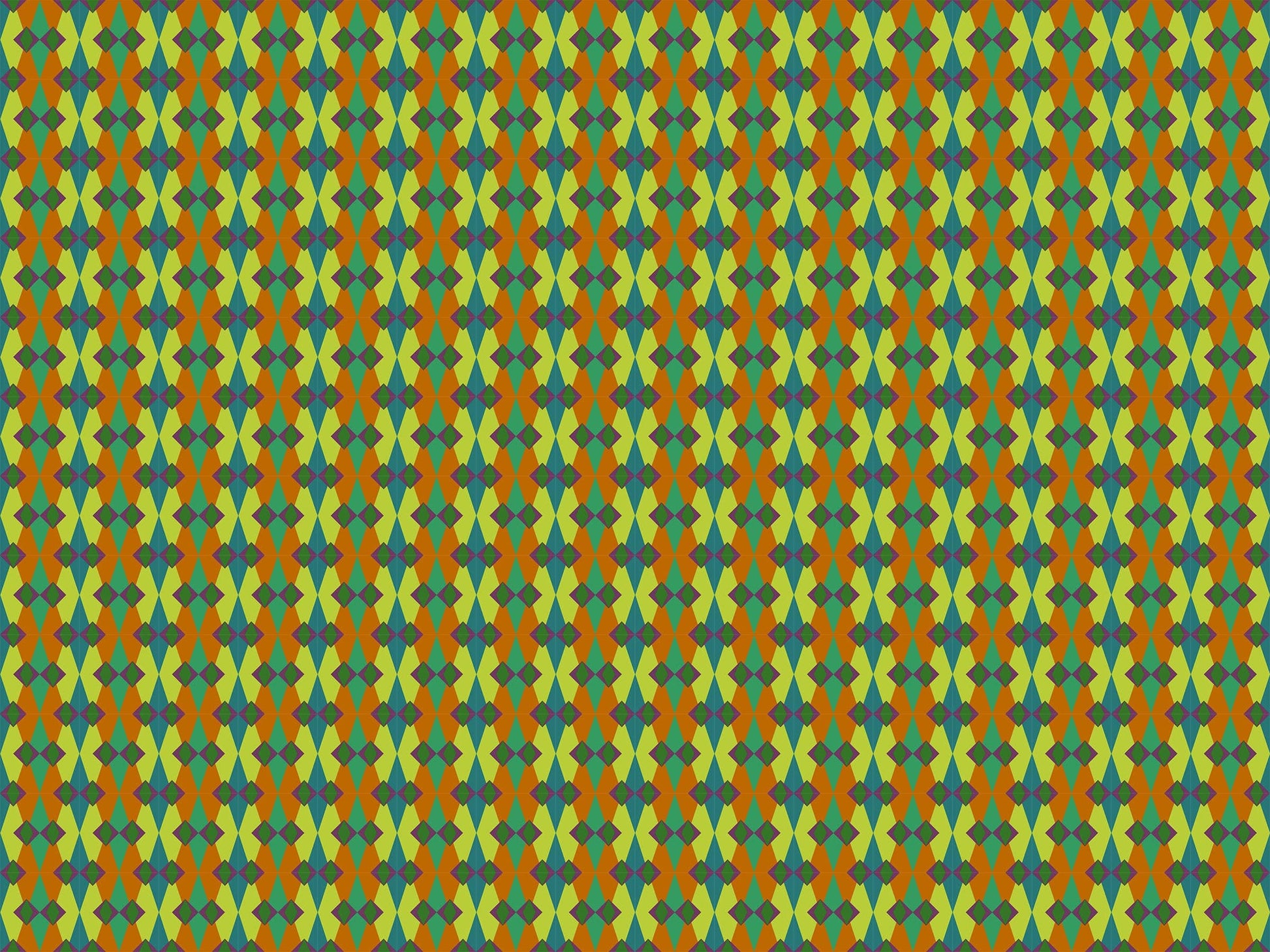 A closeup shot of the quilting fabric pattern called Fractal, designed by Anna Maria Horner, in the leaf colorway. The SKU is AMT128-72V.