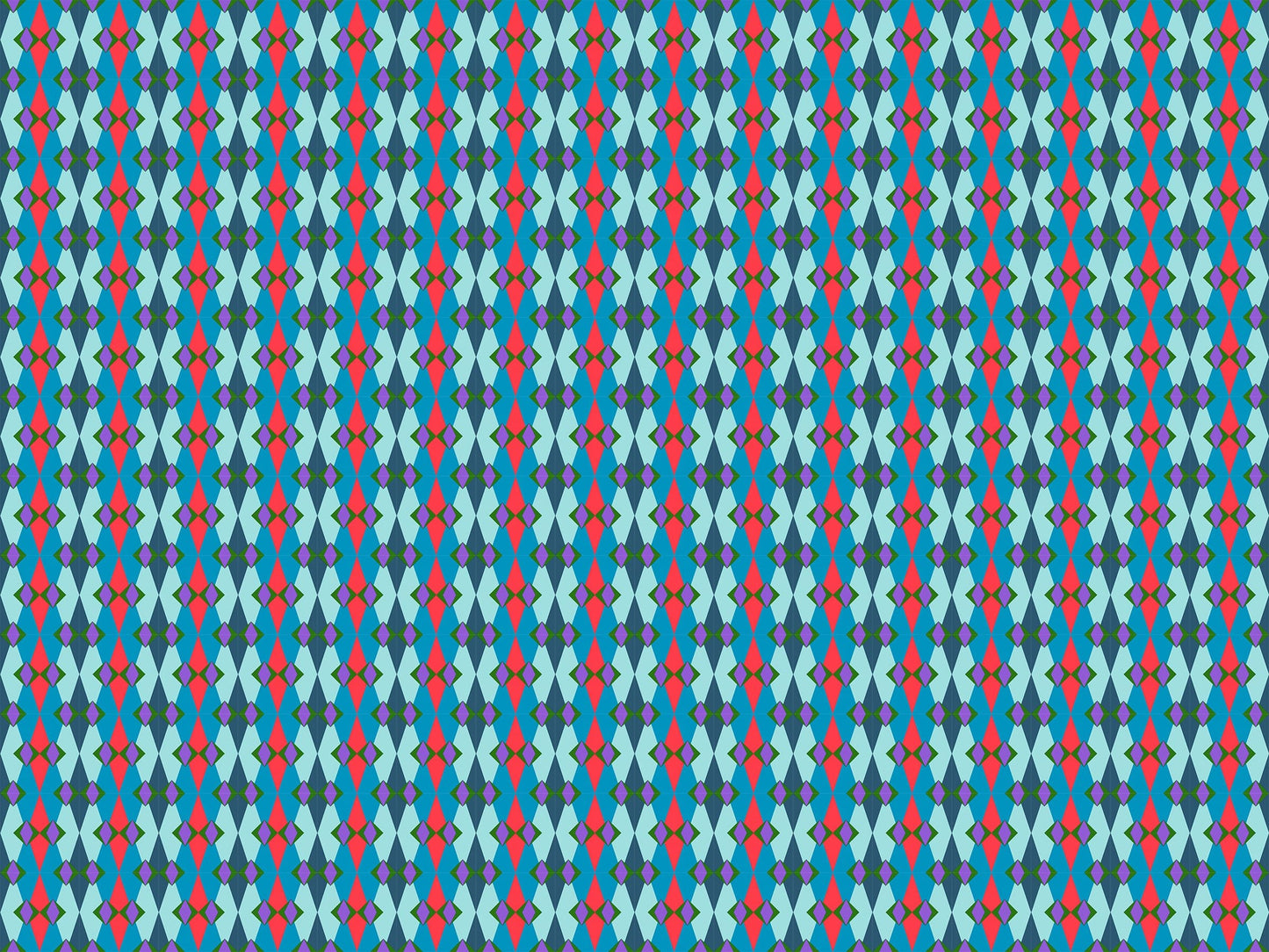 A closeup shot of the quilting fabric pattern called Fractal, designed by Anna Maria Horner, in the berry colorway. The SKU is AMT128-82C.