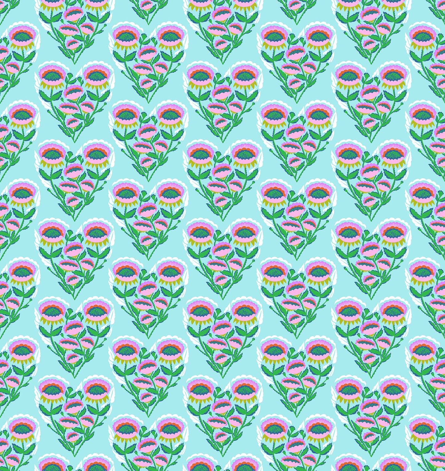 Pitterpat in Sky quilting fabric, part of the Allegory fabric collection by Anna Maria Textiles (SKU: AMT143-40C)