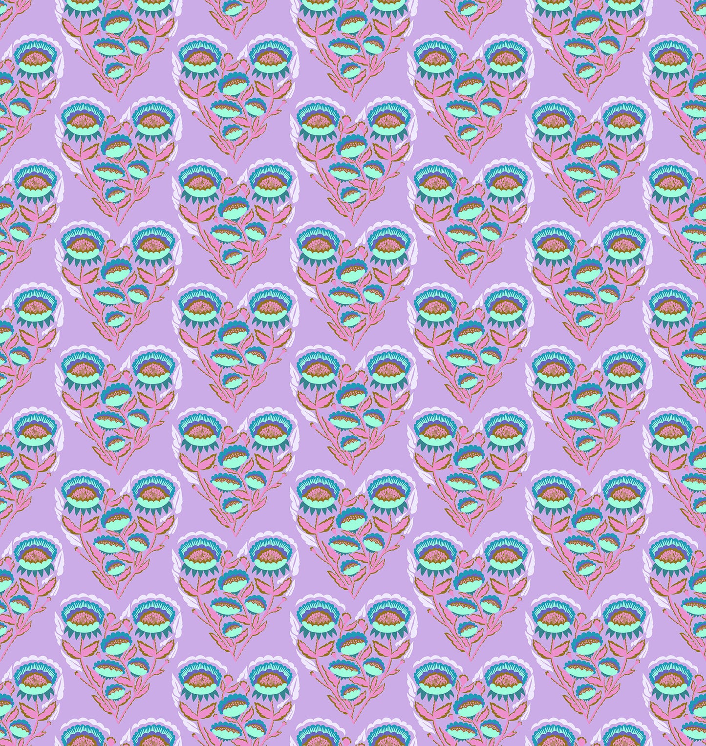 Pitterpat in Lavender quilting fabric, part of the Allegory fabric collection by Anna Maria Textiles (SKU: AMT143-83V)