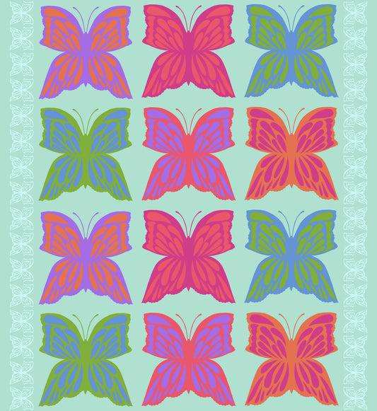 6 O'Clock in Pale quilting fabric, part of the Overdressed fabric collection by Anna Maria Textiles (SKU: AMT154-75V)