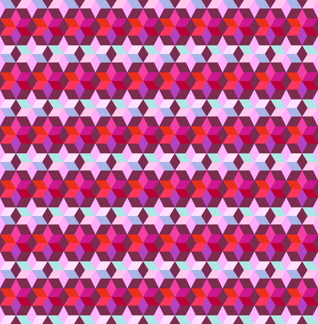 Starlight in Mulled Wine quilting fabric, part of the Cozy Christmas fabric collection by Anna Maria Parry (SKU: AMT165-39L)