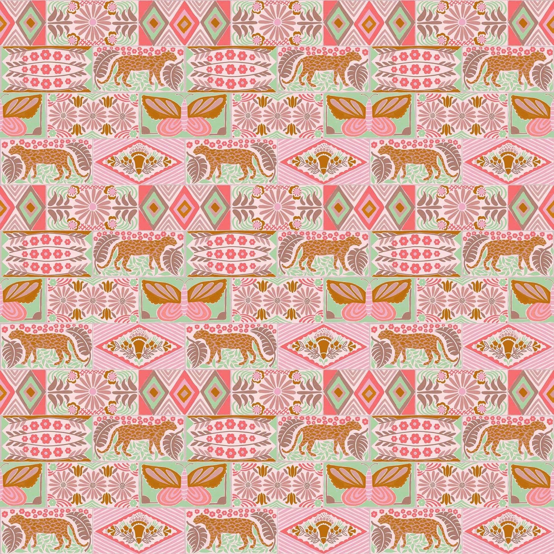 Bricklayer in Sand quilting fabric, part of the Rhapsody fabric collection by Anna Maria Parry (SKU: AMT174-20V)