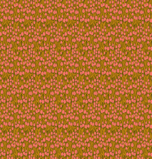 Audience in Toffee quilting fabric, part of the Clean Cut Cotton fabric collection by Anna Maria Textiles (SKU: AMT181-55V)