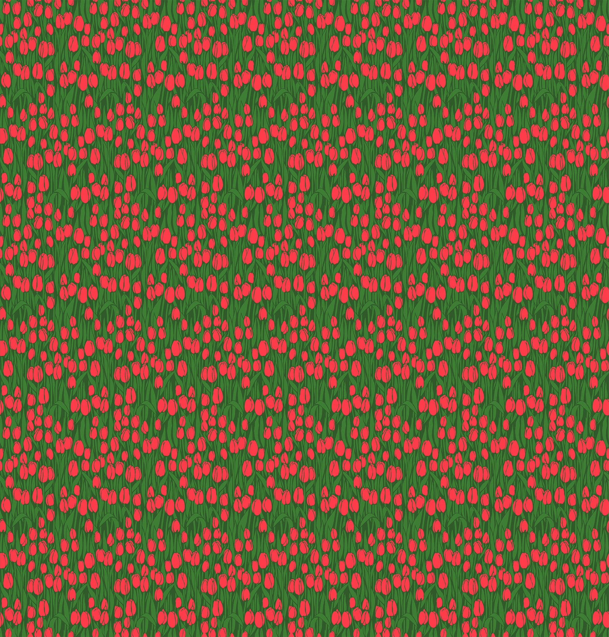 Audience in Red quilting fabric, part of the Clean Cut Cotton fabric collection by Anna Maria Textiles (SKU: AMT181-78C)