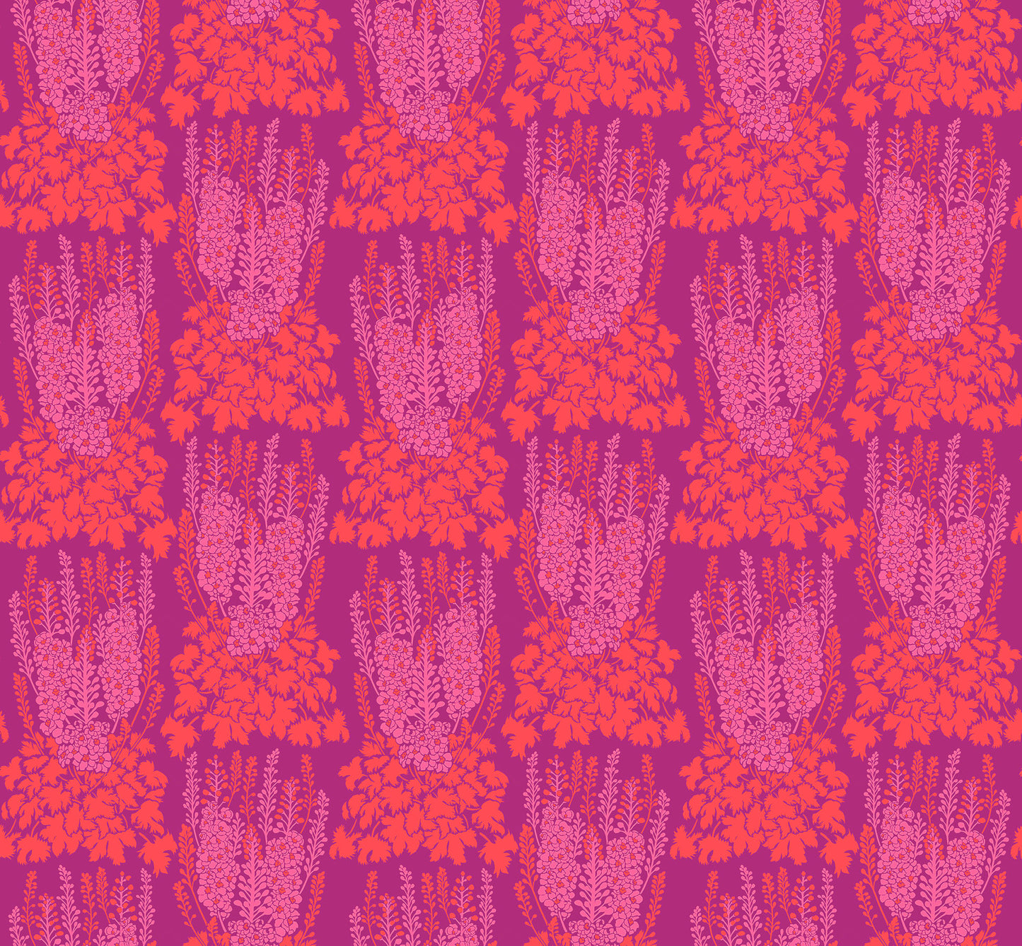 Soiree in Berry quilting fabric, part of the Clean Cut Cotton fabric collection by Anna Maria Textiles (SKU: AMT182-83C)