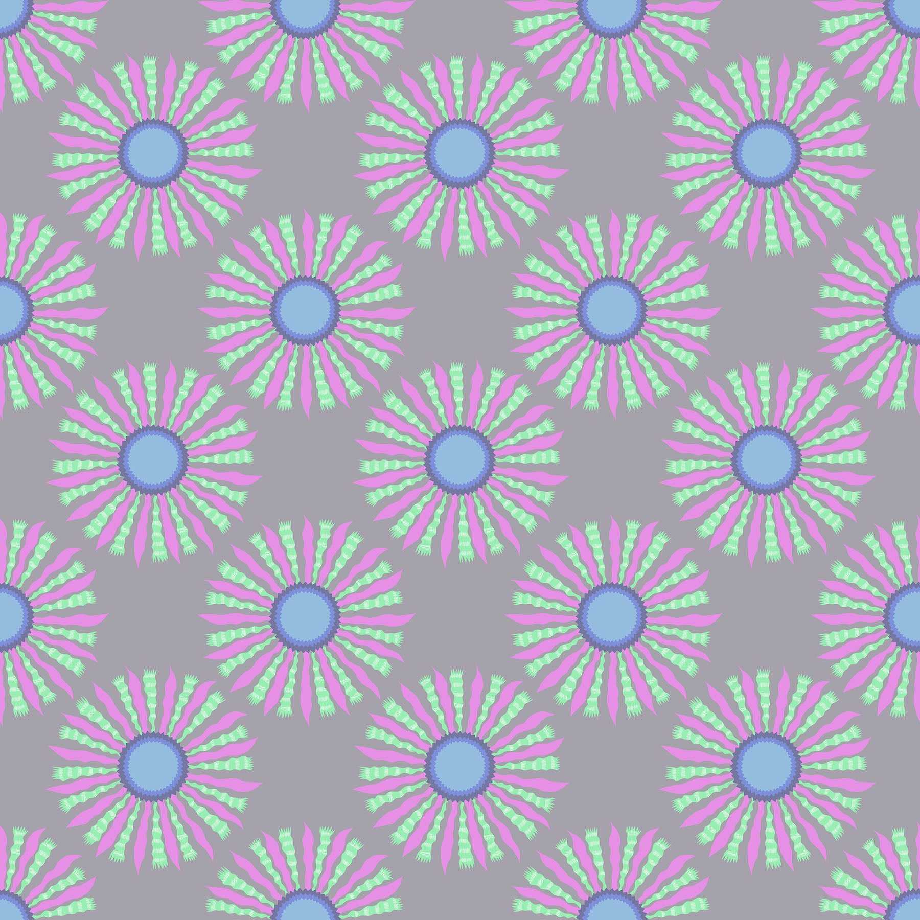 Ribbon Rays in Silver quilting fabric, part of the Sunseekers fabric collection by Anna Maria Textiles (SKU: AMT196-92V)