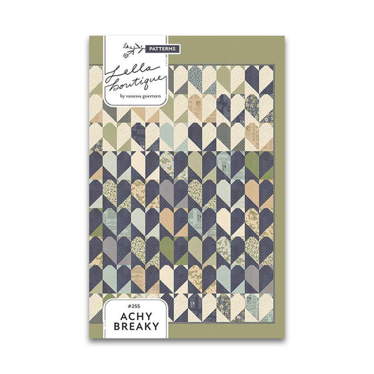 Achy Breaky Quilt Pattern - Lella Boutique - LB 255 - Printed Pattern