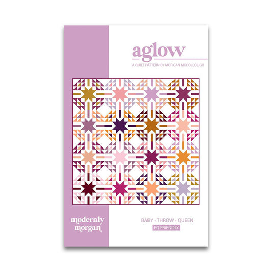 Aglow - Quilt Pattern - Modernly Morgan - MM-006 - Paper Pattern
