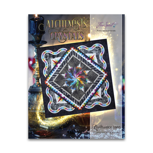 Alchemists Crystals Quilt Pattern - Quiltworx - JNQ00268P17