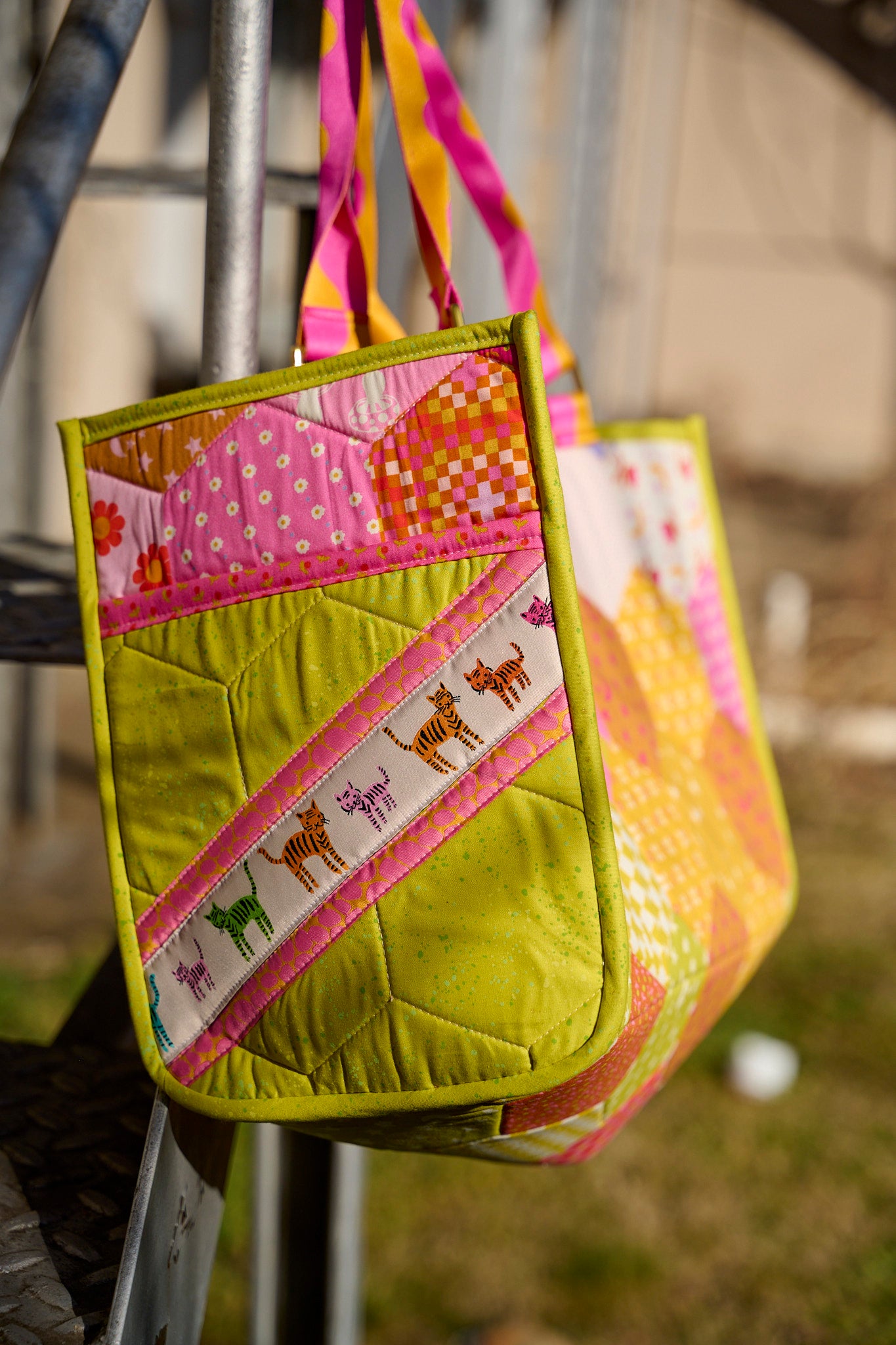 All the Things Tote Kit in Catnap Patchwork