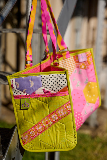 All the Things Tote Kit in Catnap Patchwork