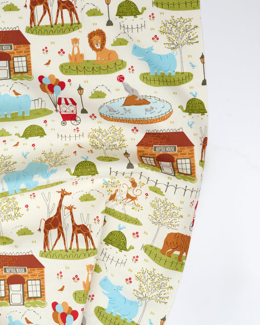 PREORDER - Animal Park Fun - Animal Park Scenic - Stacy Iest Hsu - 20960 11 - Half Yard