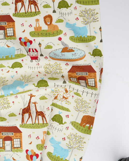 PREORDER - Animal Park Fun - Animal Park Scenic - Stacy Iest Hsu - 20960 11 - Half Yard