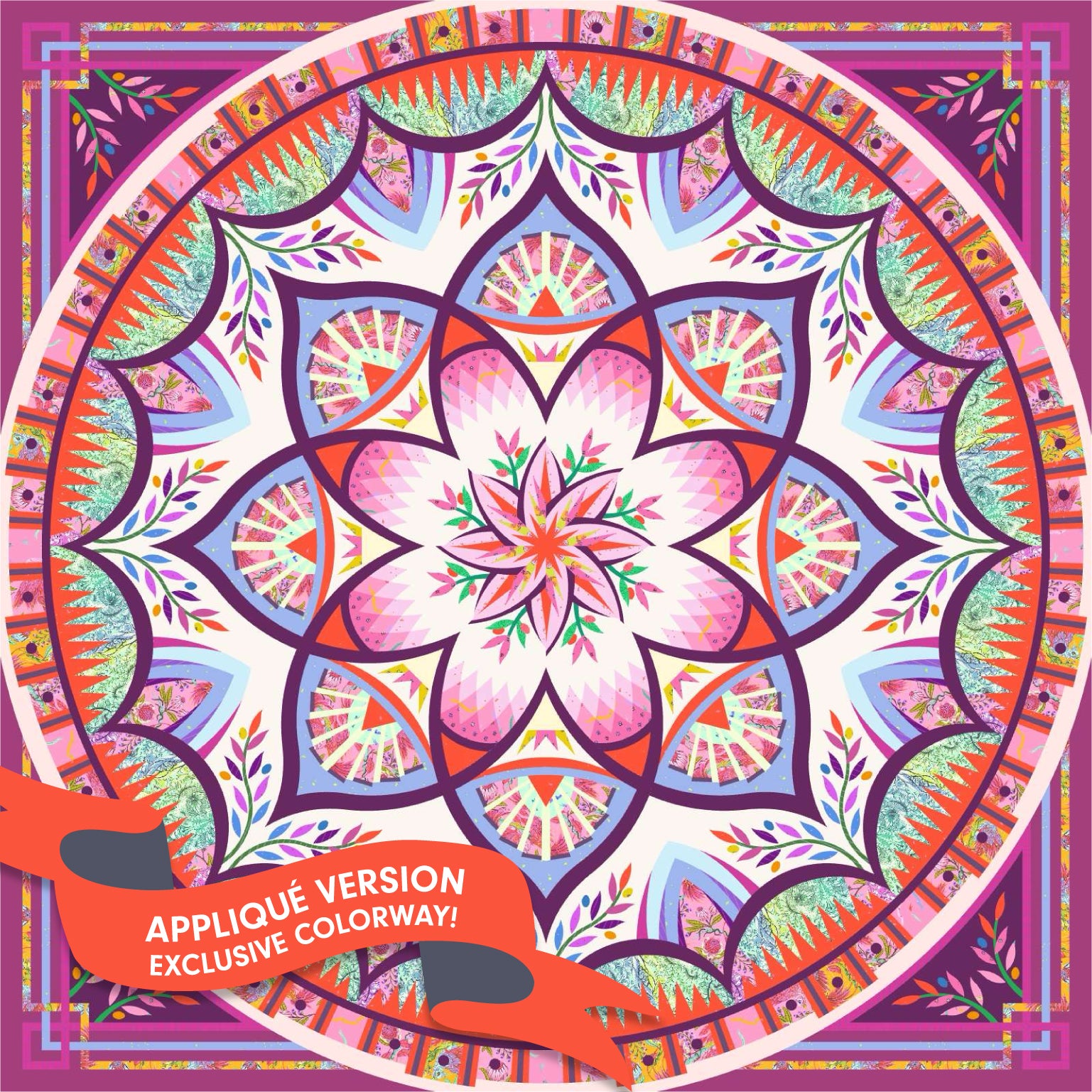 Arcadia Block of the Month (Quiltworx & Tula Pink) – Pink Door Fabrics
