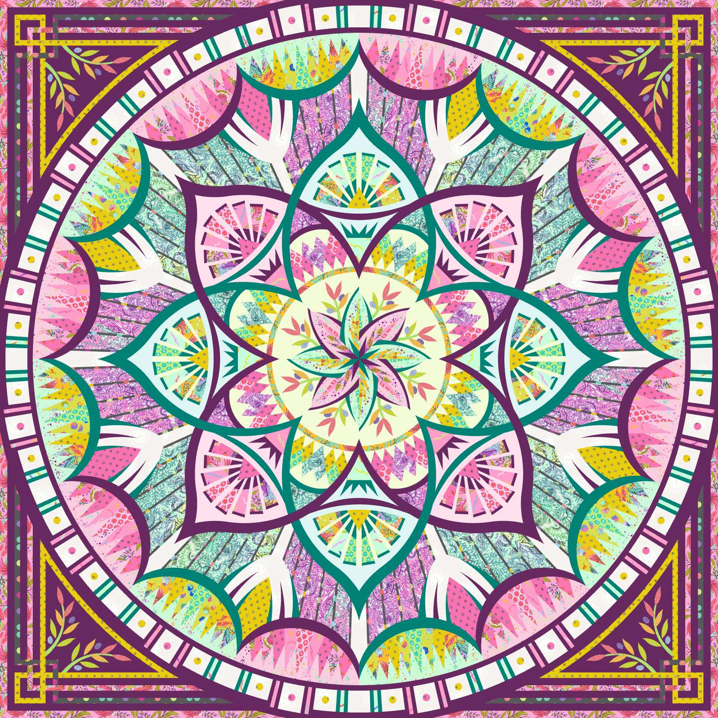 Arcadia Quilt Kit - Quiltworx Technique of the Month 2027 (Preorder)