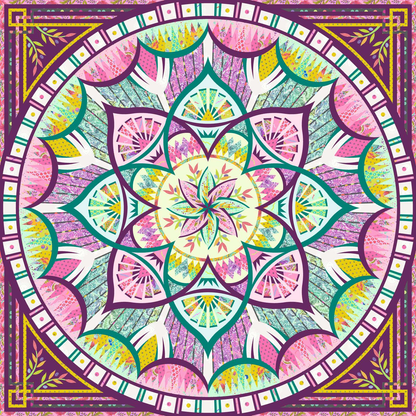 Arcadia Quilt Kit - Quiltworx Technique of the Month 2027 (Preorder)