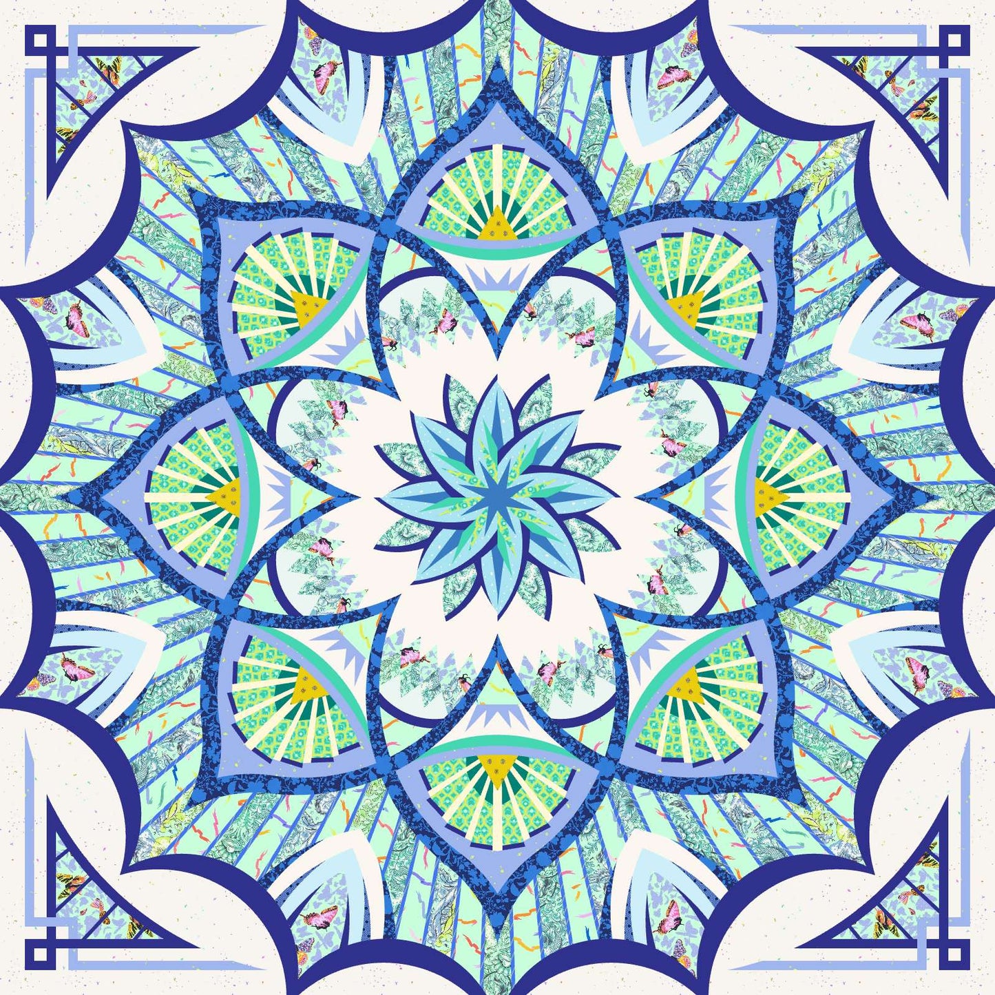 Arcadia Wall Quilt Kit - Fabric Only (Preorder)