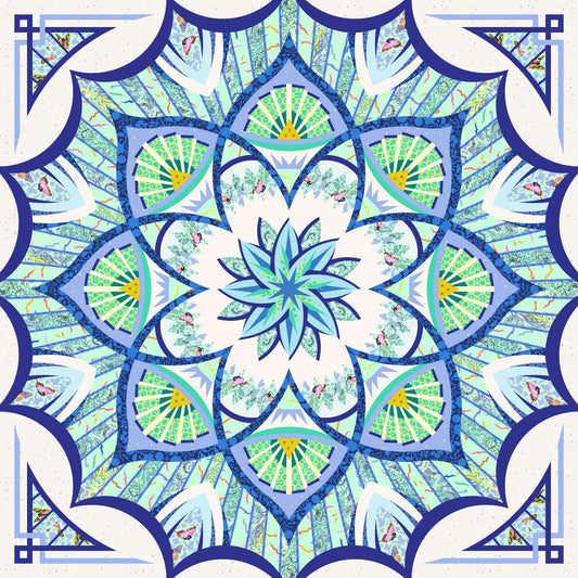 Arcadia Wall Quilt Kit - Fabric Only (Preorder)