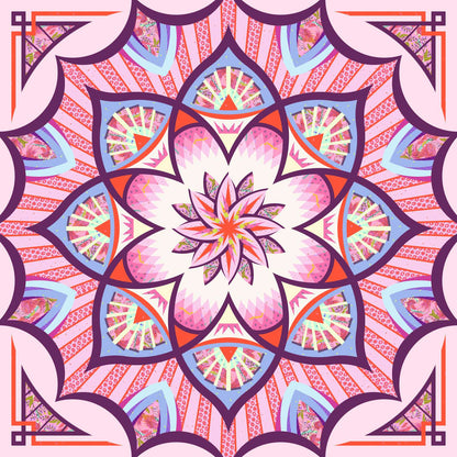 Arcadia Wall Quilt Kit - Fabric Only (Preorder)