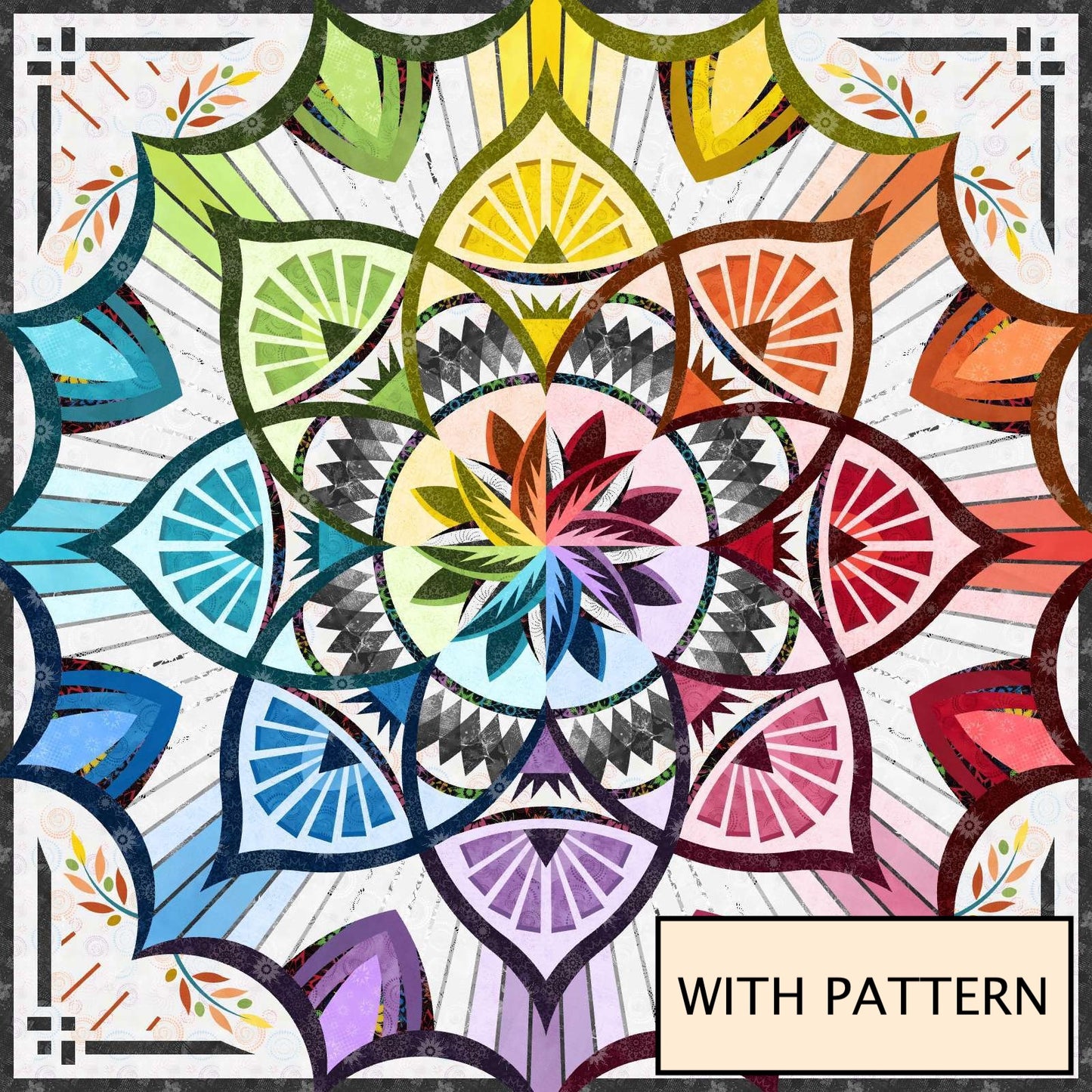 Arcadia Quilt Kit - Quiltworx Technique of the Month 2027 (Preorder)