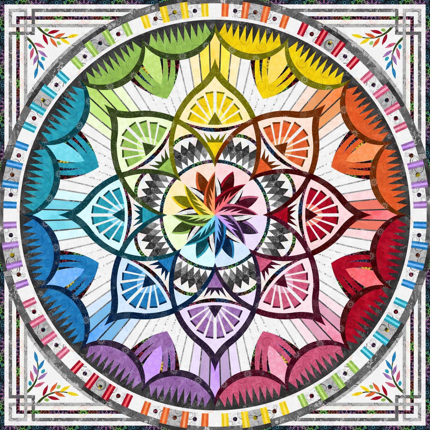 Arcadia Quilt Kit - Quiltworx Technique of the Month 2027 (Preorder)