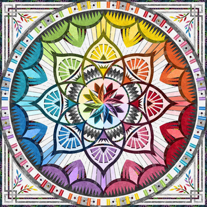 Arcadia Quilt Kit - Quiltworx Technique of the Month 2027 (Preorder)