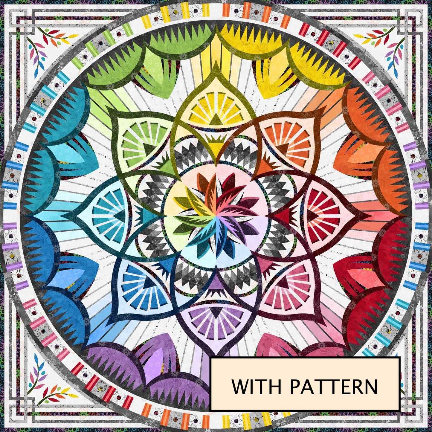 Arcadia Quilt Kit - Quiltworx Technique of the Month 2027 (Preorder)