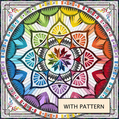 Arcadia Quilt Kit - Quiltworx Technique of the Month 2027 (Preorder)